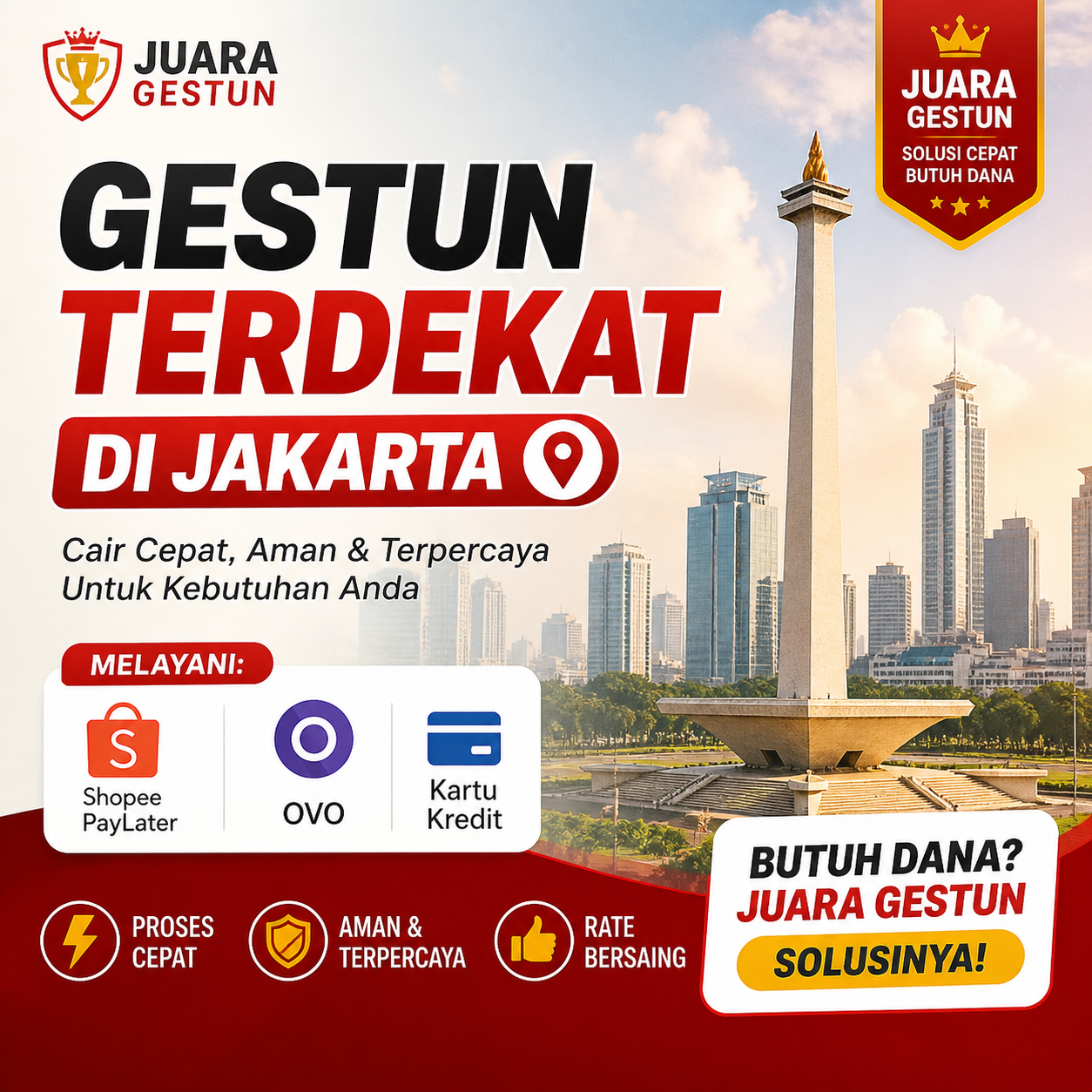 Gestun Terdekat Jakarta