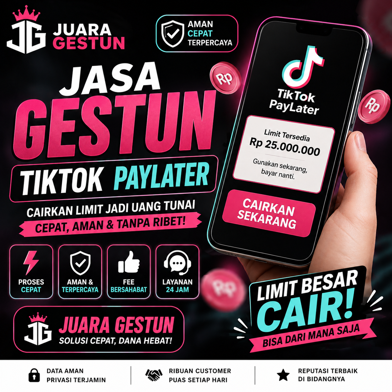Jasa Gestun TikTok PayLater